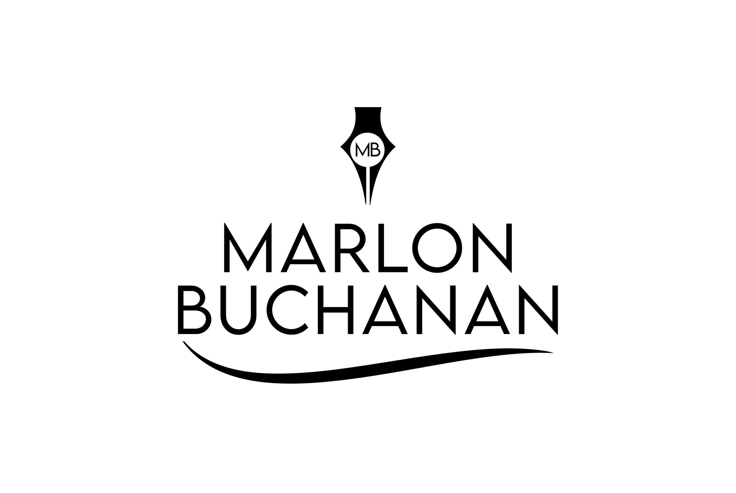 Full Size Marlon Buchanan Pen Stacked Logo